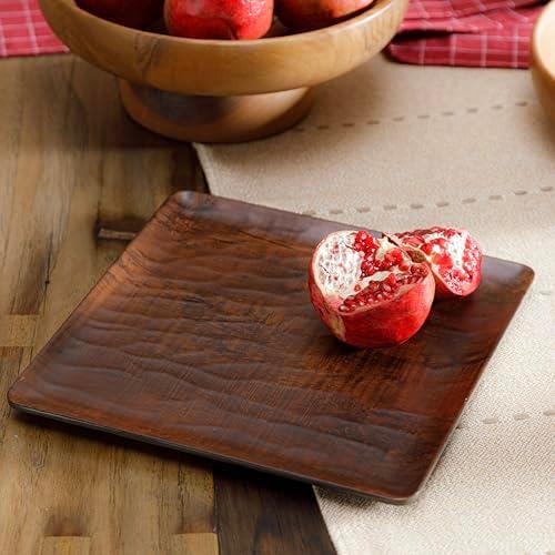 Concept Wood Touch Kare Sunum 26 cm