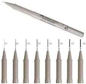 Ecco Pigment Teknik Çizim Kalemi, 0.2 mm