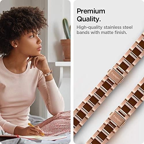 Galaxy Watch Seri 47mm/46mm/45mm/44mm/43mm/42mm/41mm Kordon Kayış Band Modern Fit (20mm) Rose Gold - 600WB24982