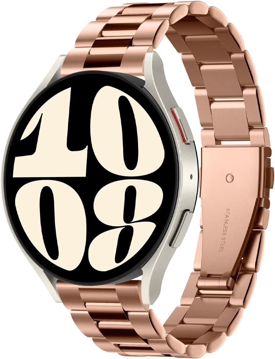 Galaxy Watch Seri 47mm/46mm/45mm/44mm/43mm/42mm/41mm Kordon Kayış Band Modern Fit (20mm) Rose Gold - 600WB24982