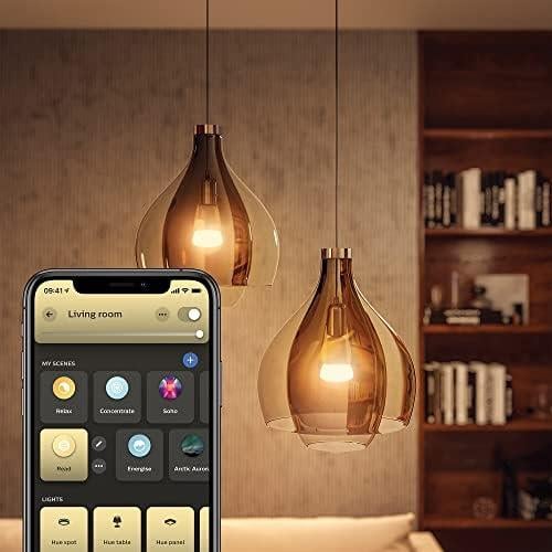 Hue WA 8-75 W Beyaz Ambiyans Akıllı Led Ampul Başlangıç Seti, 3'lü, Kumandalı, E27, Bluetooth Özellikli