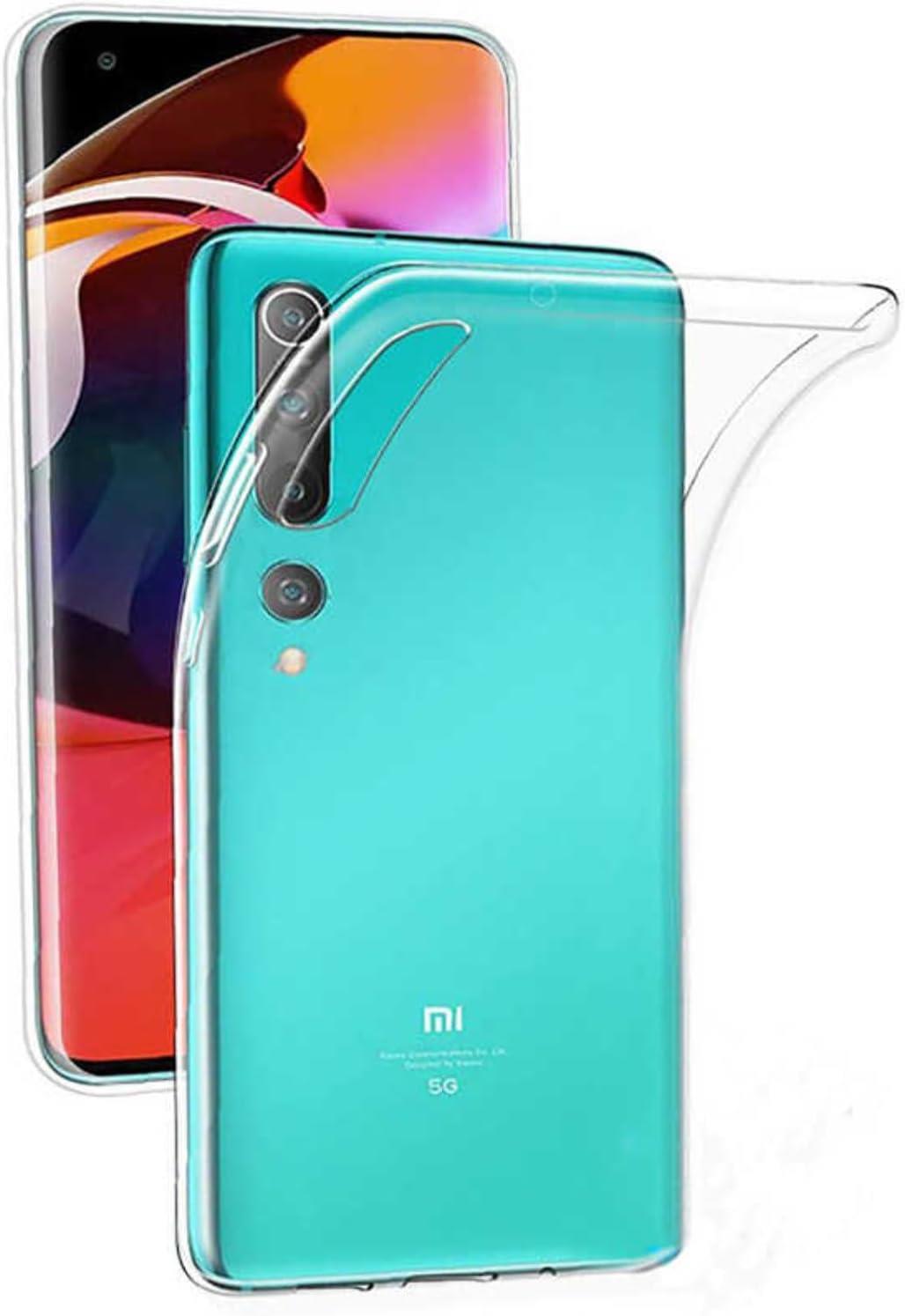 İletişim Xiaomi Mi 10 ile Uyumlu Kapak 1mm Süper Silikon Şeffaf Kılıf