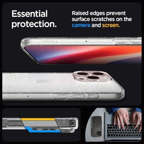 iPhone 16 Pro Max Kılıf Liquid Crystal Glitter Crystal Quartz - ACS07985