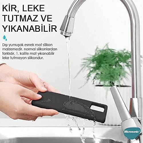 Kılıf Apple iPhone 15 Pro için Liquid Lansman Silikon Mor [iPhone 15 Pro ile Uyumlu Kılıf - Mor]