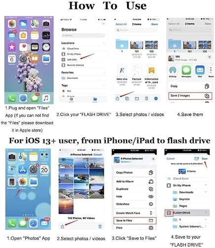 Lightning to USB 3.0 OTG Çevirici Adaptör Siyah OTGLGM