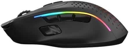 Model I 2 RGB Kablosuz BAMF sensörlü 26000 DPI 75 gram Gaming Mouse Mat Siyah