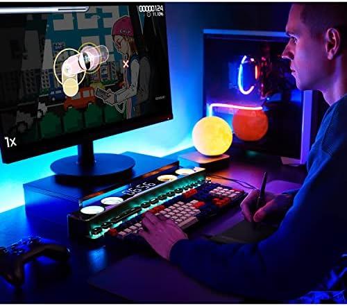 OSU Tablet Grafik Tablet VK430 4x3 inç, Pilsiz Stylus 290RPS Raporlama Hızı, 8192 Baskı Hassasiyeti ve 4 Kullanılabilir Tuş, Windows/Android/Mac/Chrome OS ile Uyumlu