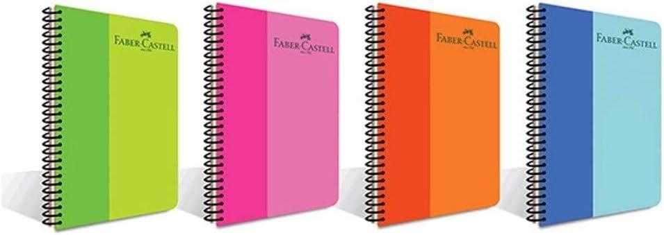 Pp Kapak Bicolor Sprli Defter 100Yp Kareli