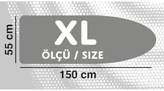 Premium Xl Ütümasası Kılıf Örtüsü Bezi (1AD.KORUYUCU FİLE ÜTÜLEME PEDİ HEDİYELİ)
