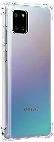 Samsung Galaxy Note 10 Lite için Kılıf Shock Absorbing Şeffaf [Galaxy Note 10 Lite ile Uyumlu Kılıf - Şeffaf]