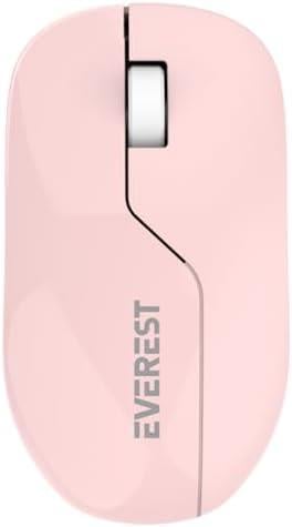 SMW-973 Pembe Usb 2.4Ghz Gölge Desenli Kablosuz Mouse (PEMBE/PEMBE)