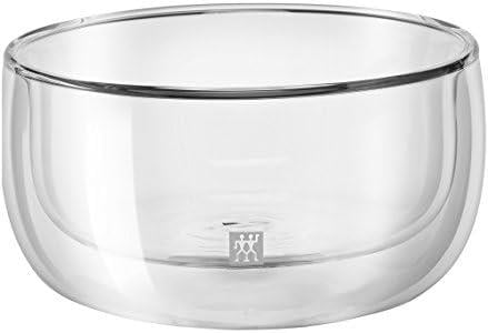 Sorrento Çift Camlı 2'li Kase Seti, Şeffaf, 280 ml
