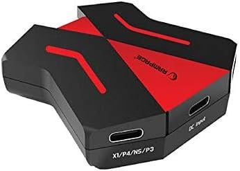 Switch XBox One/PS4/PS3 Led Işıklı Oyuncu Klavye ve Mause Çevirici