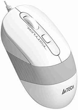 Tech FM10 Optik 1600 DPI,4 Buton, Çözünürlük ayarlamalı Beyaz Mouse