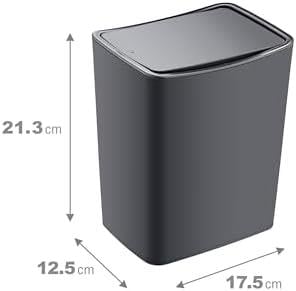 Touch Çöp Kovası 4 LT ANTRASİT