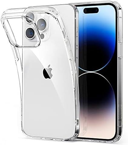 Trend iPhone 14 Pro Max Şeffaf Kılıf 14 Promax Şeffaf Silikon Kılıf, Transparent iPhone 14 Pro MAX Kılıfı