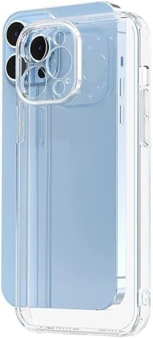 Trend Şeffaf Kılıf Apple iPhone 12 Pro Max ile Uyumlu Şeffaf Kılıf Silikon Kılıf Transparent iPhone 12 Pro Max için Kılıfı
