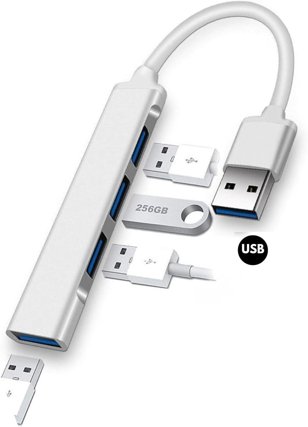 Usb to 4 Port Çoklayıcı Hub Macbook Ile Uyumlu Çoğaltıcı Usb 3.0-2.0 Converter Hub