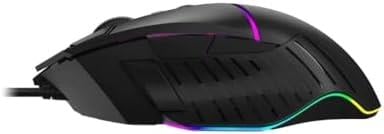 W95 Max Sports 12.000 CPI 8 Tuş Optik RGB Siyah Kablolu Gaming (Oyuncu) Mouse