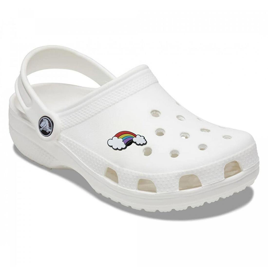 Crocs Rainbow with Clouds Rozet