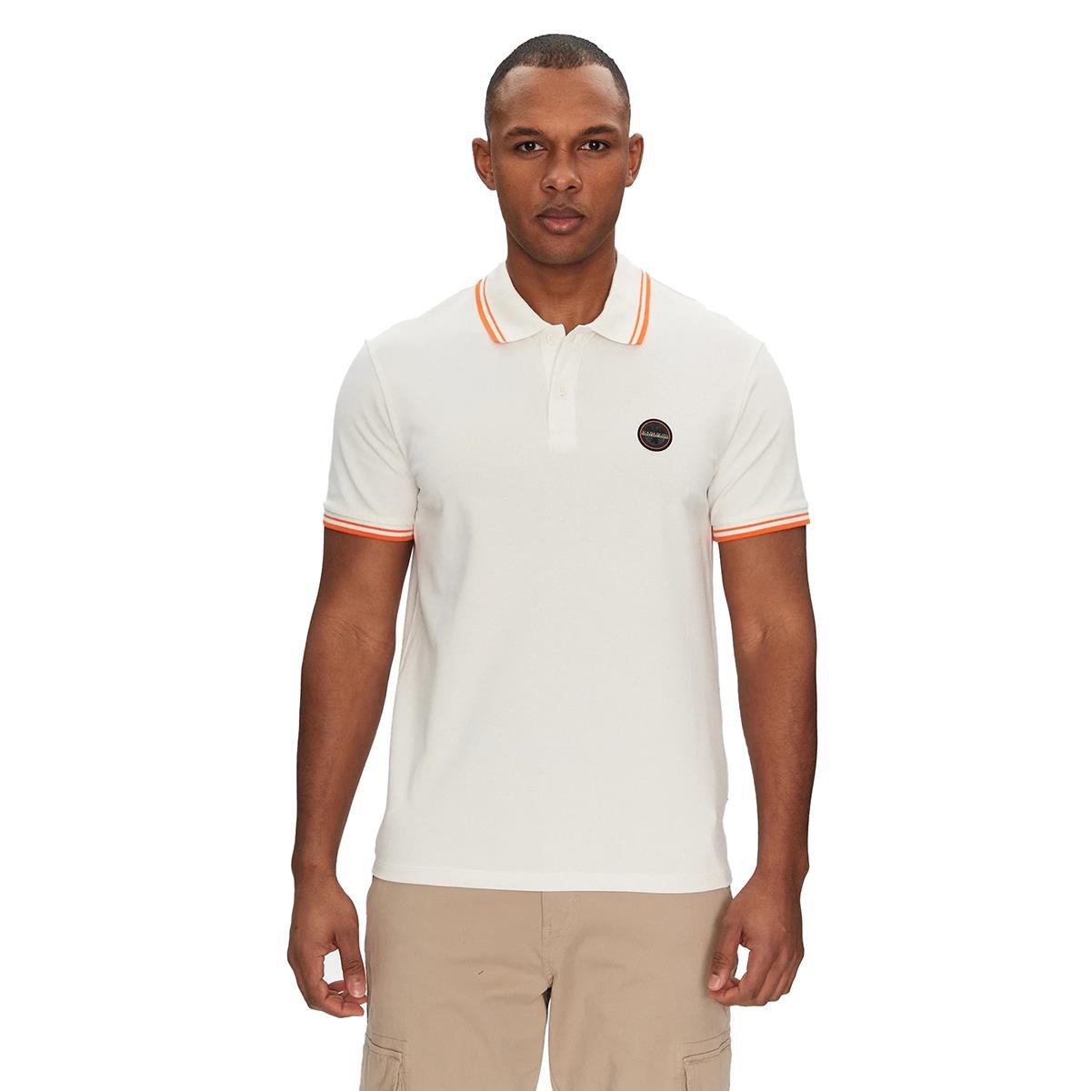 Napapijri E-Macas Ss 1 Polo Yaka T-shirt - NP0A4ID5N1A1