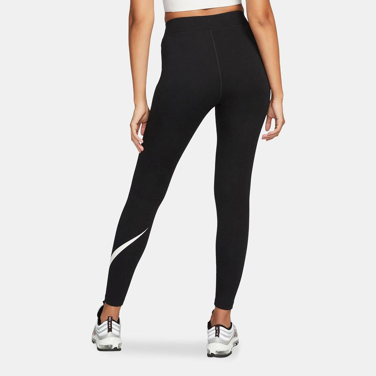 Nike Sportswear Classics Yüksek Belli Grafikli Kadın Tayt