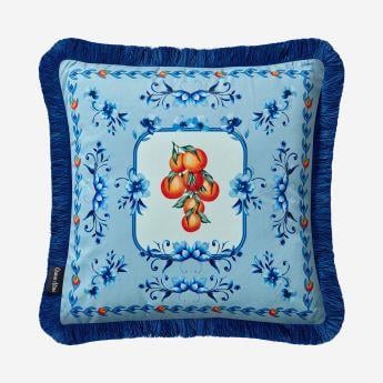 Arancıa Portakal Desenli Yastık 45*45 cm