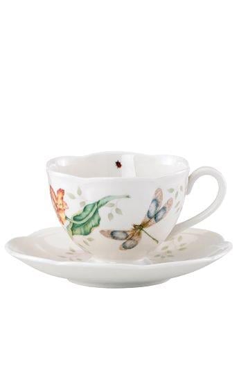Butterfly Kahve/Çay Fincan ve Tabağı