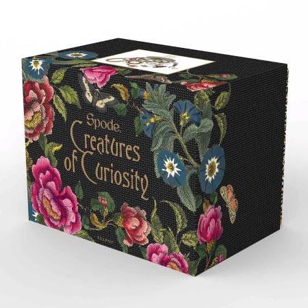 CREATURES OF CURIOSITY ÇAY FİNCAN VE TABAĞI BEYAZ&LEOPAR