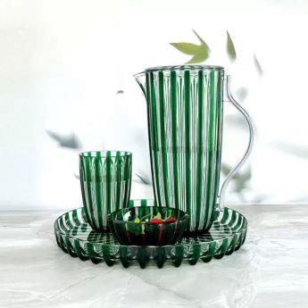 Dolce Vita Yuvarlak Tepsi 31 cm Zümrüt