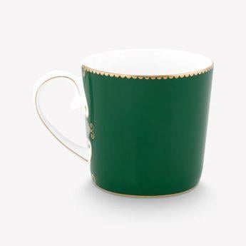 Koyu Yeşil Porselen Kupa 150 Ml 