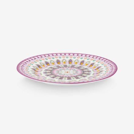 Mor Porselen Pasta Tabağı 17 Cm Lily & Lotus