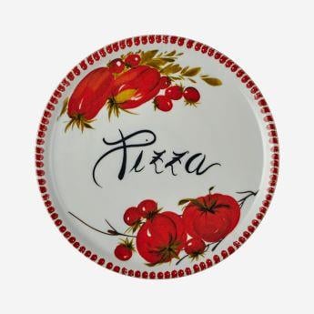 Pizza Tabağı Domates 33 cm