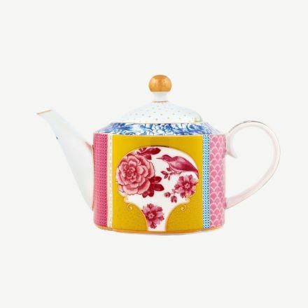 Sarı Pembe Porselen Demlik 950 Ml Royal