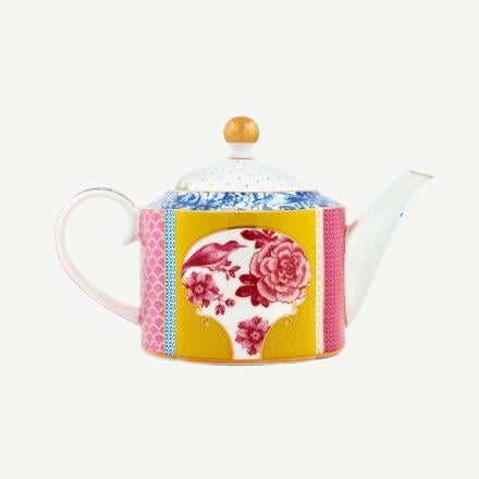 Sarı Pembe Porselen Demlik 950 Ml Royal