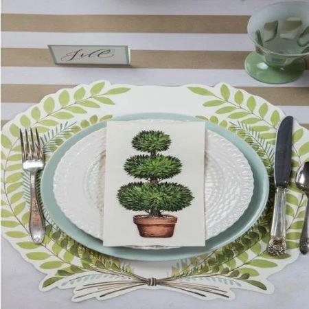 Topiary Napkins