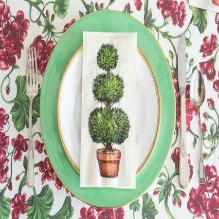 Topiary Napkins