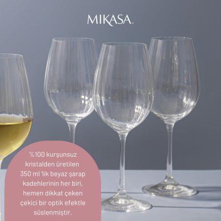 Treviso 4lü 350ml Beyaz Şarap Kadehi