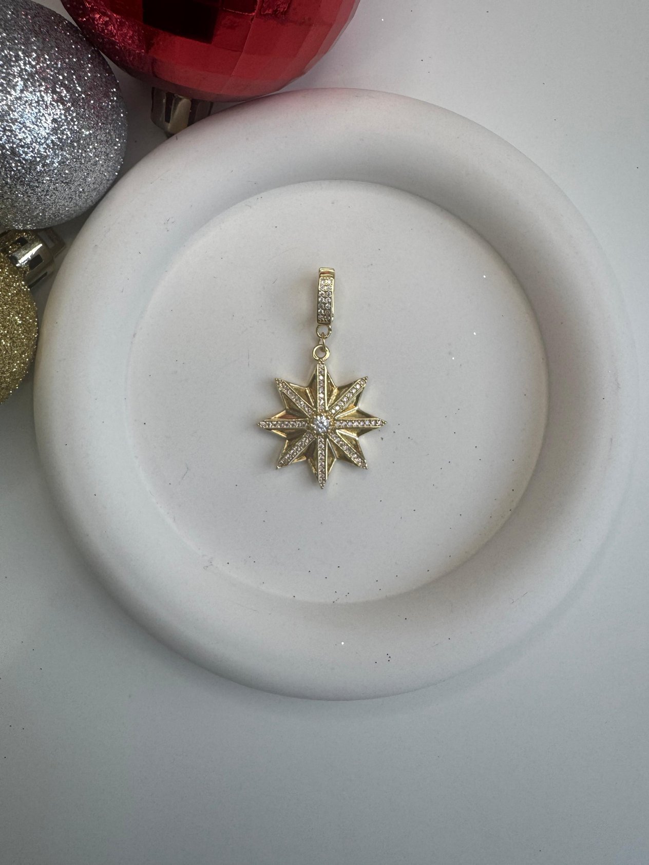 Ajda Charm Taşlı Yıldız