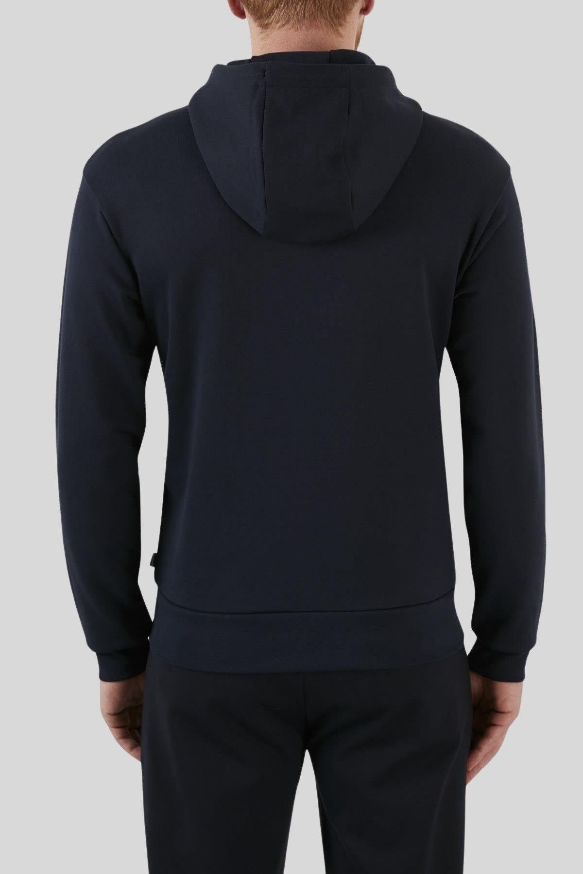 Boss Erkek Seeger 84 Regular Fit Sweatshirt Lacivert