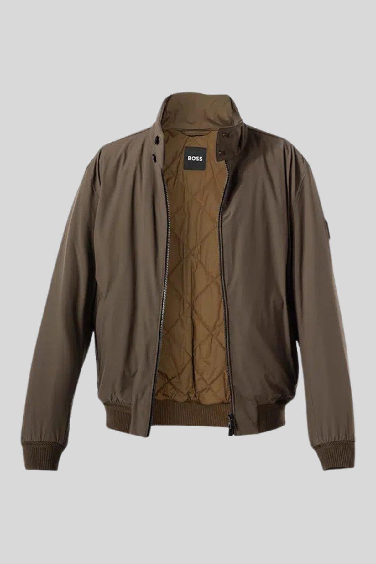Boss Regular Fit Ceket Kahverengi