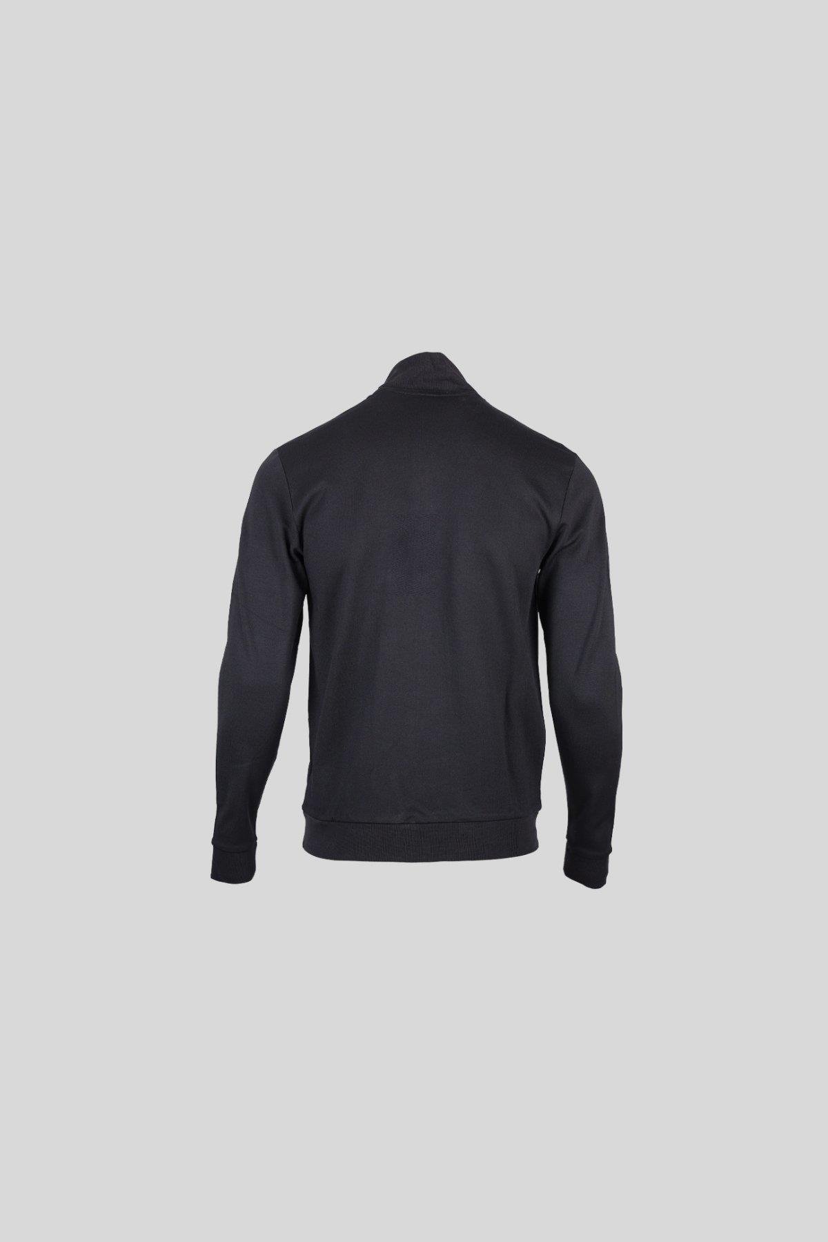 Boss Regular Fit Dik Yaka Erkek Spor Ceket Siyah