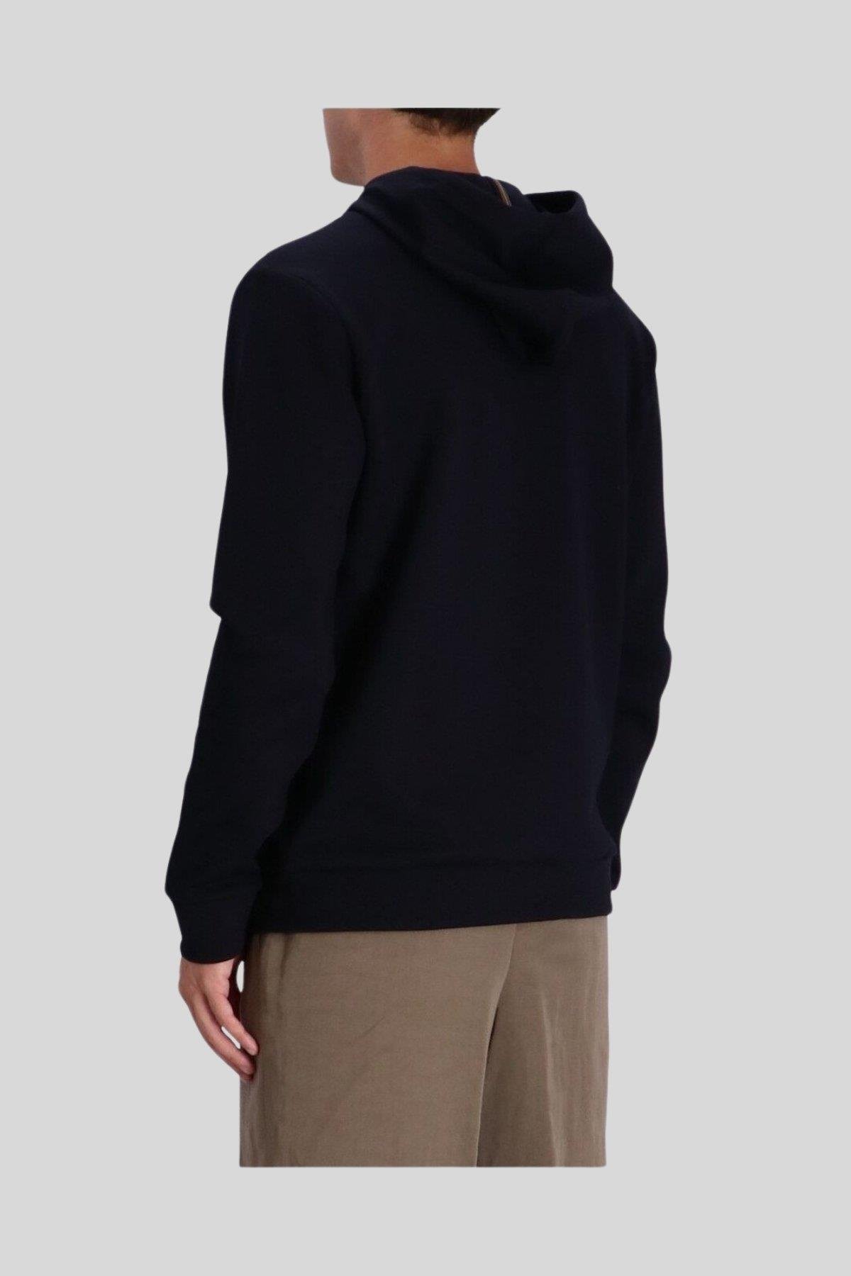 Boss  Regular Fit Kapüşonlu Erkek Sweatshirt Siyah