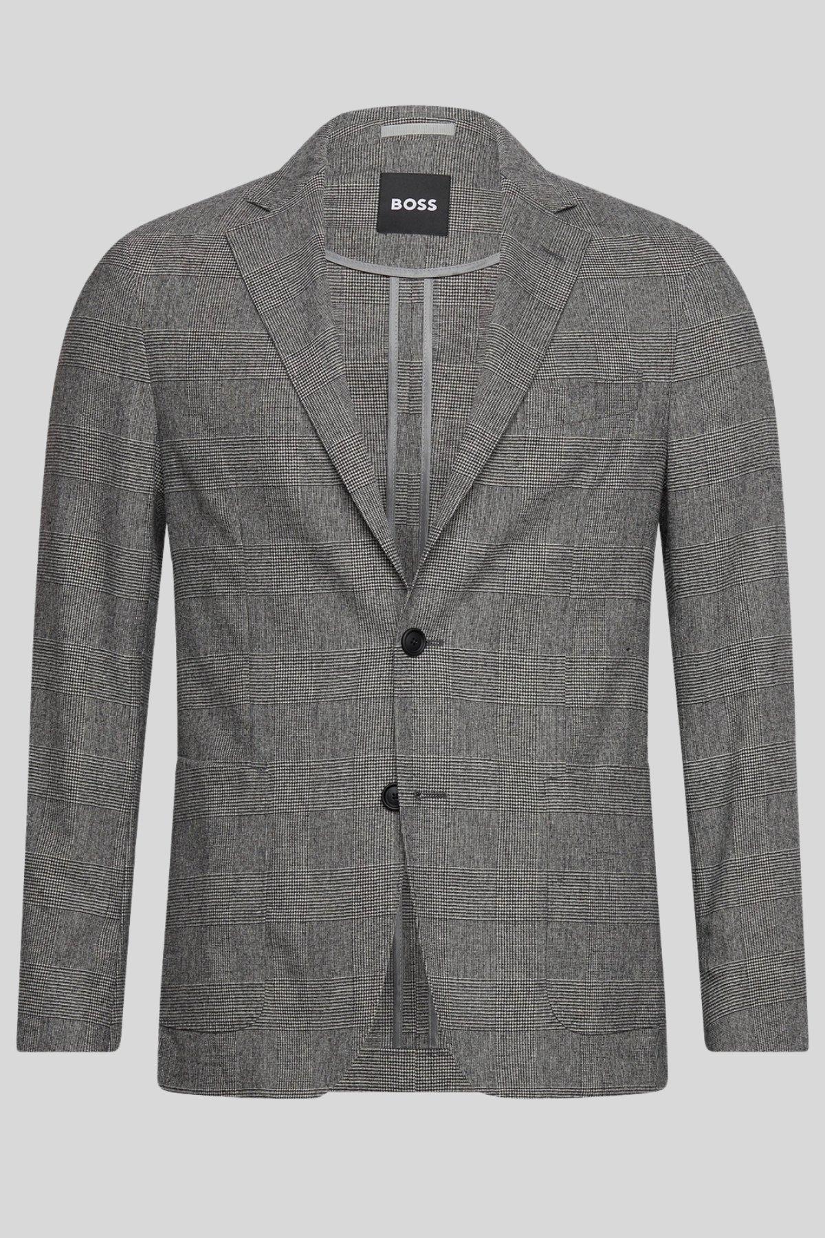 Boss Slim Fit Ceket Siyah
