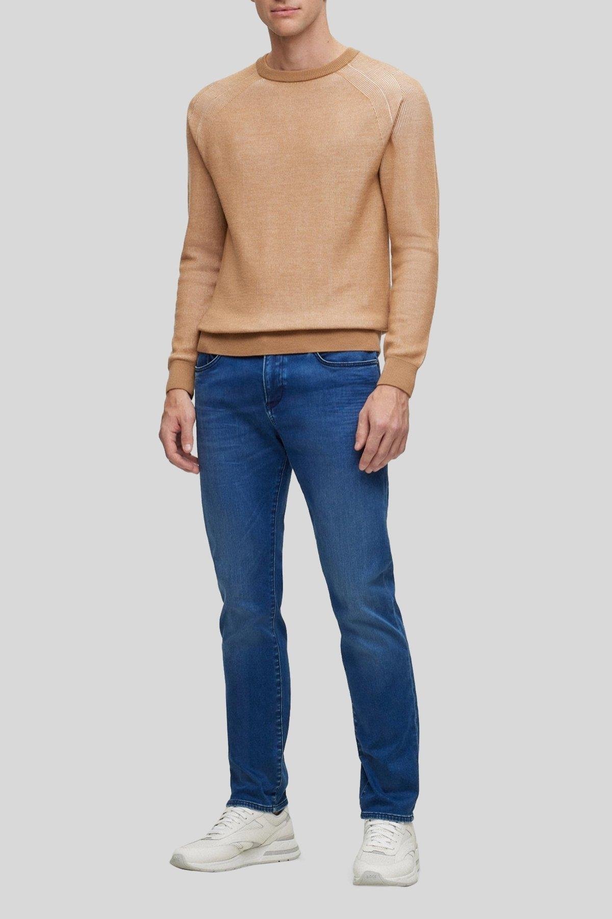 Boss Slim Fit Jean Erkek Pantolon Lacivert
