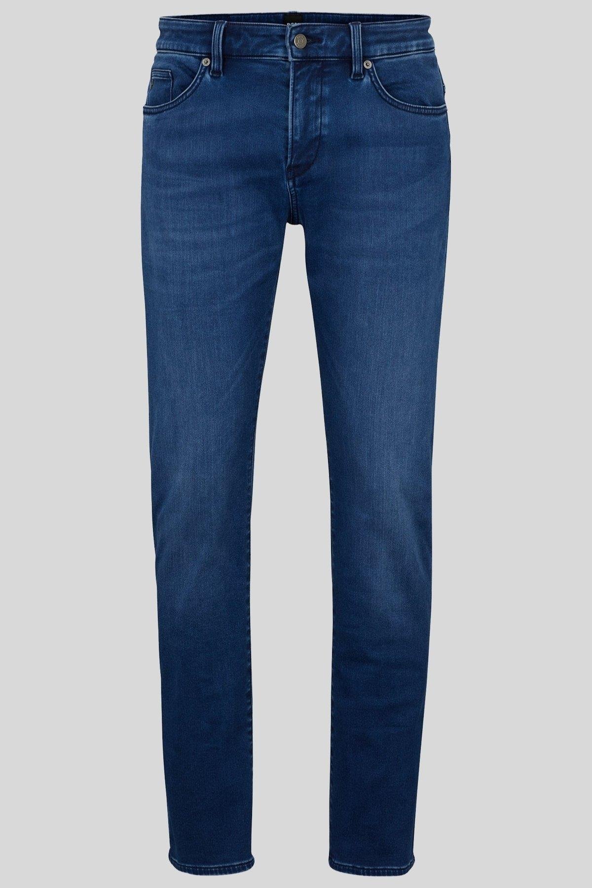 Boss Slim Fit Jean Erkek Pantolon Lacivert