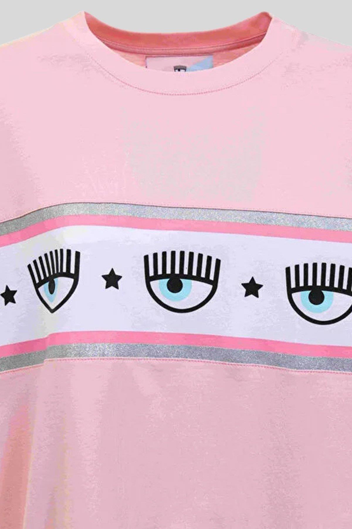 Chıara Ferragnı Kadın Tişört Pembe