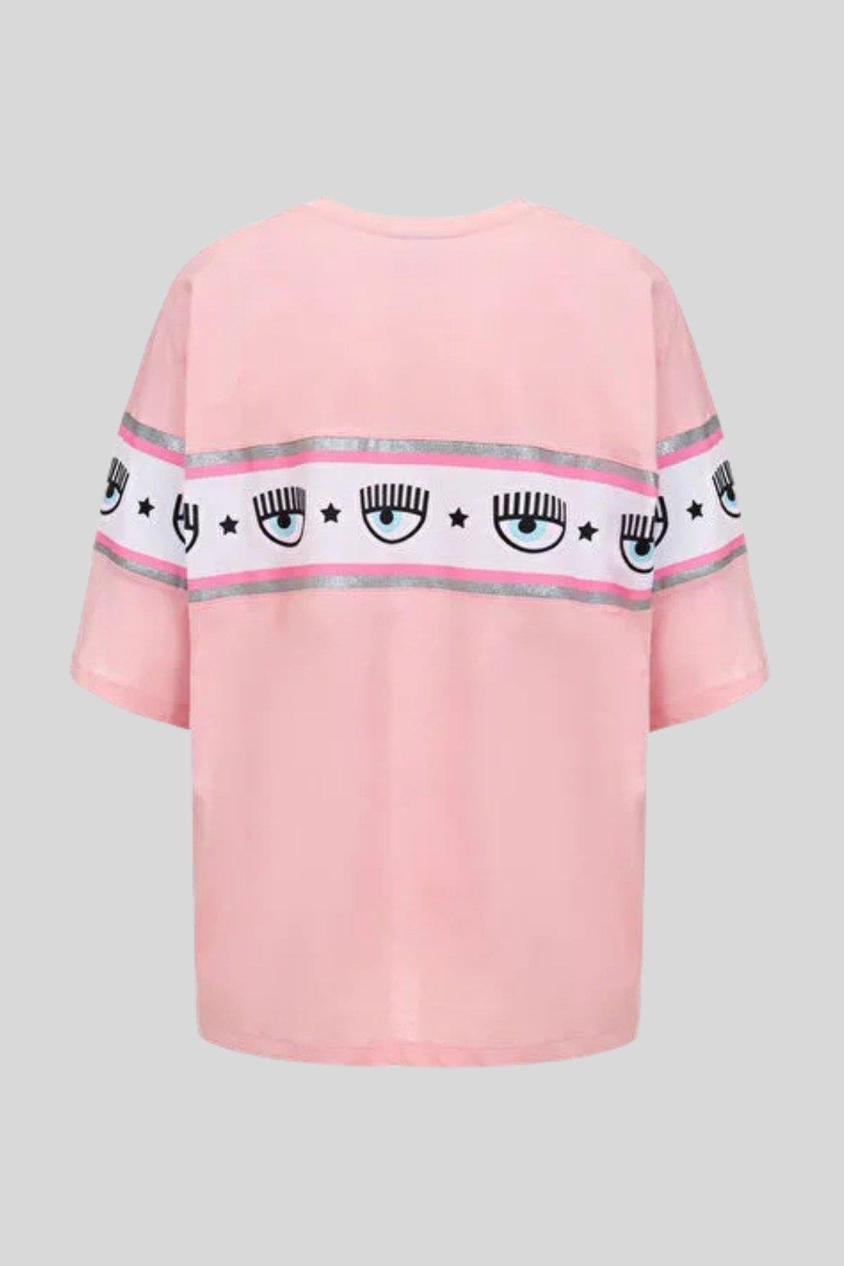 Chıara Ferragnı Kadın Tişört Pembe