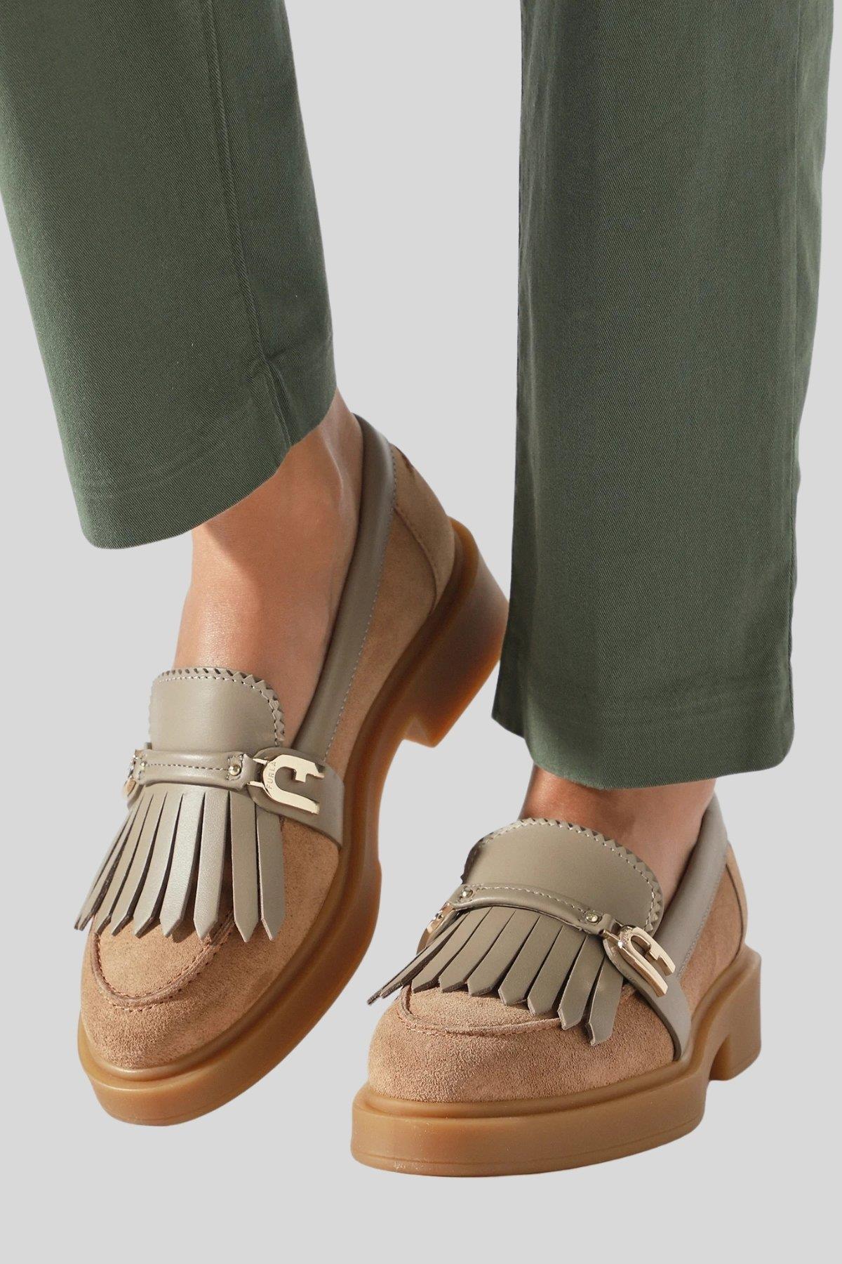 Furla Legacy Kadın Loafer Bej