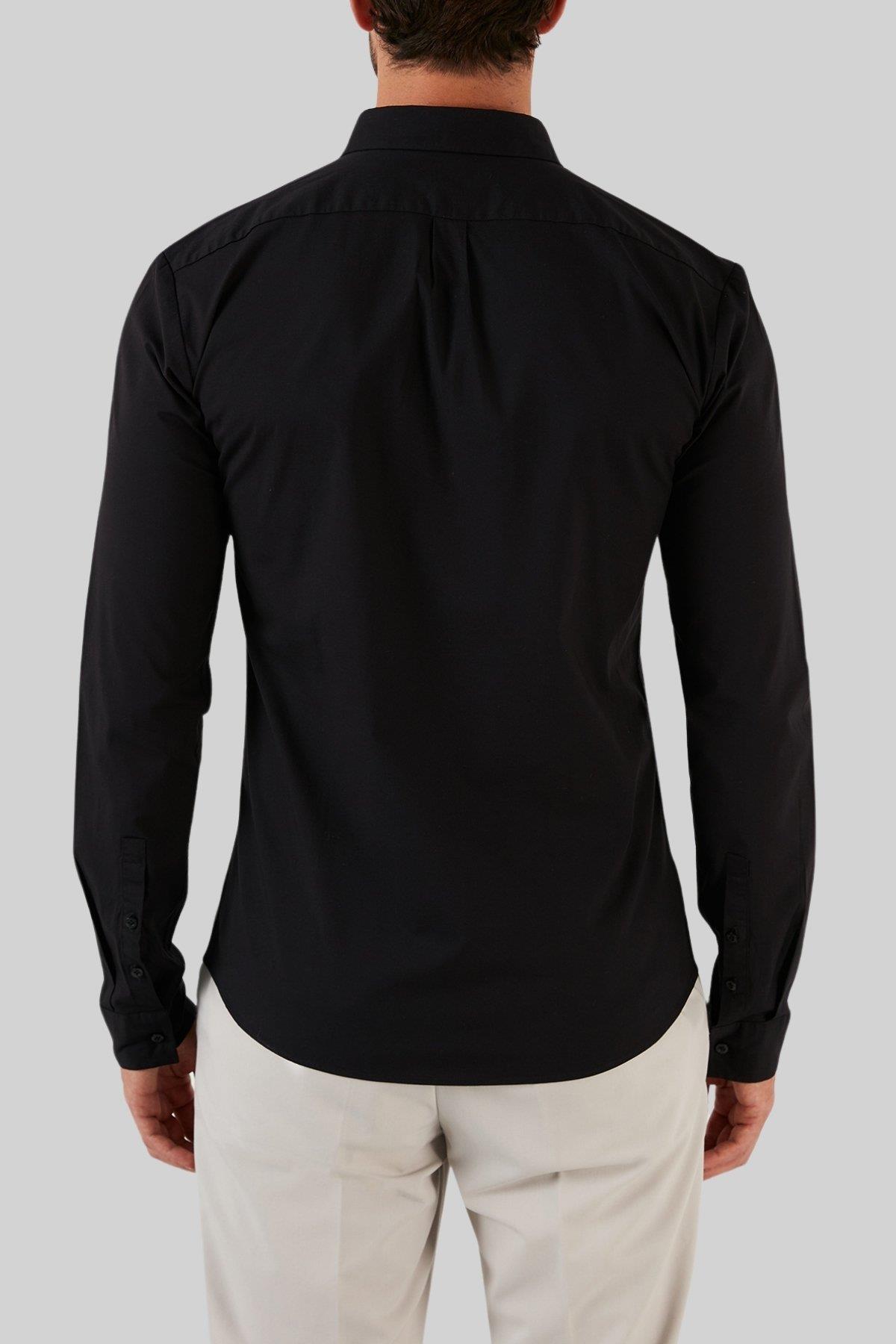 Hugo Boss Slim Fit Erkek Gömlek Siyah